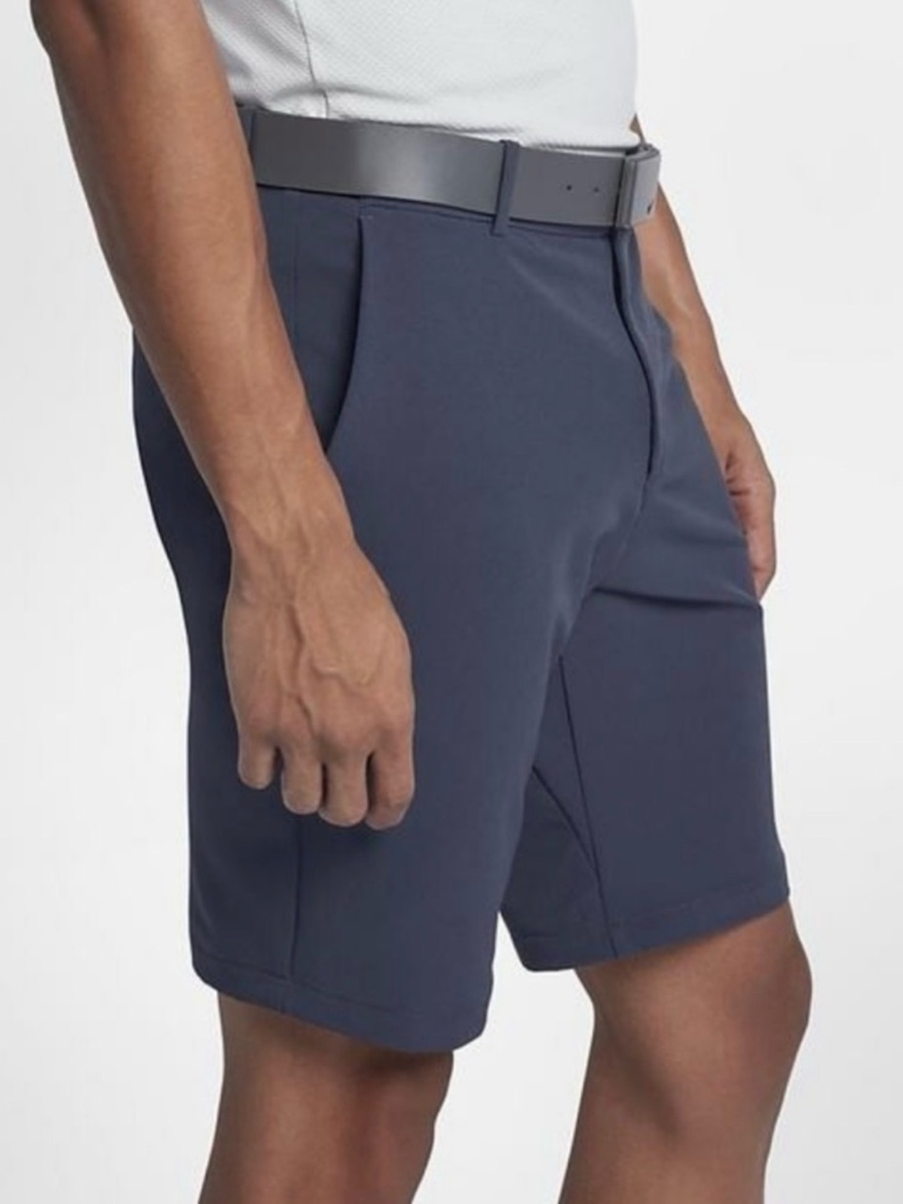 Men's Nike Slim Fit Flex Golf Shorts Navy Blue